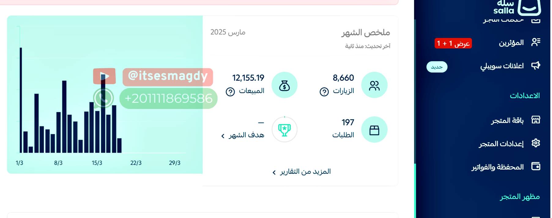 مبيعات اورجانيك سيو اسلام مجدي