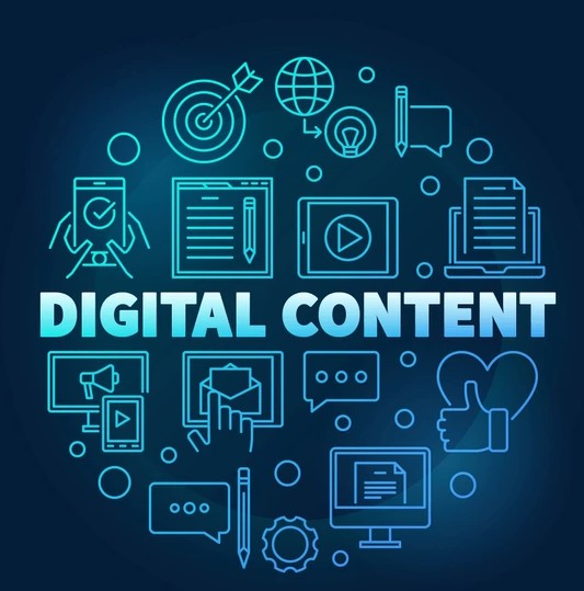  المحتوى الرقمي وأنواعه