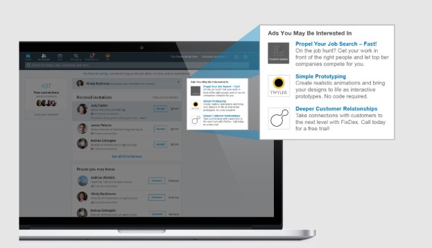  التسويق عبر لينكد ان