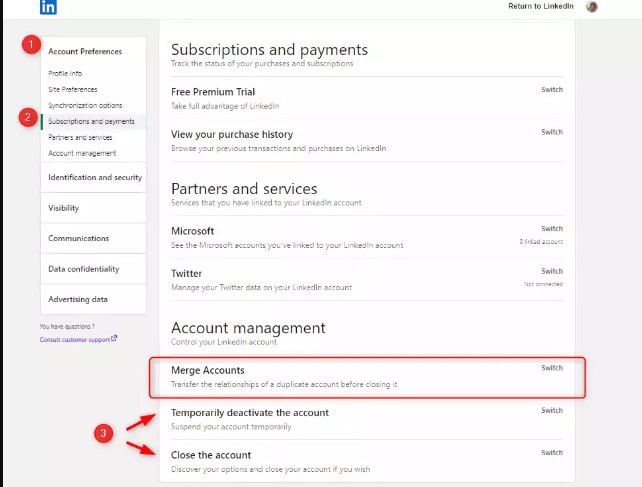  التسويق عبر لينكد ان