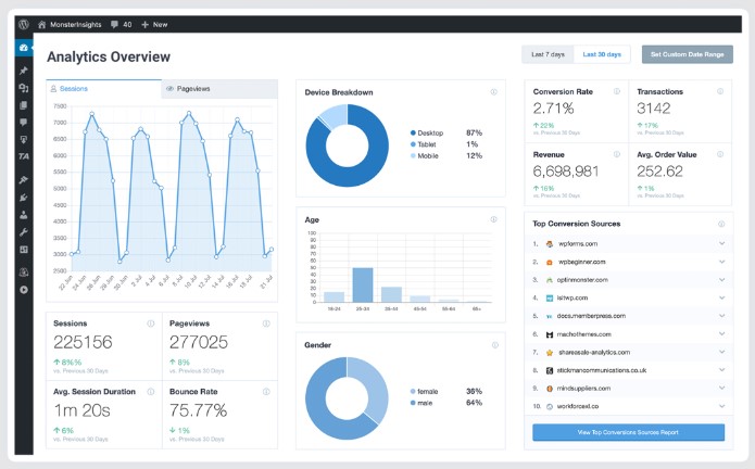 إضافة Google Analytics