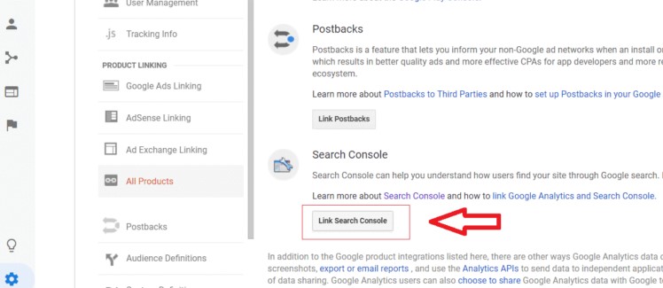 إضافة Google Analytics