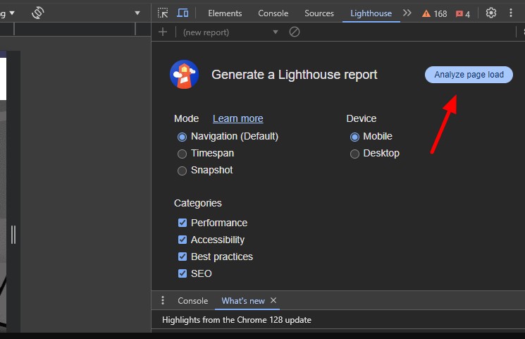 تقييم سرعة الموقع