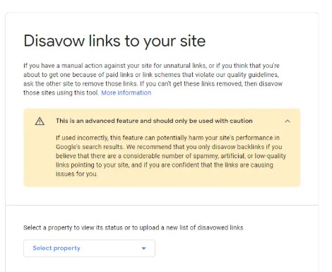  التنصل من الروابط الضارة 