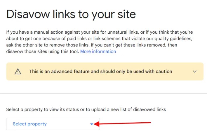 التنصل من الروابط الضارة 