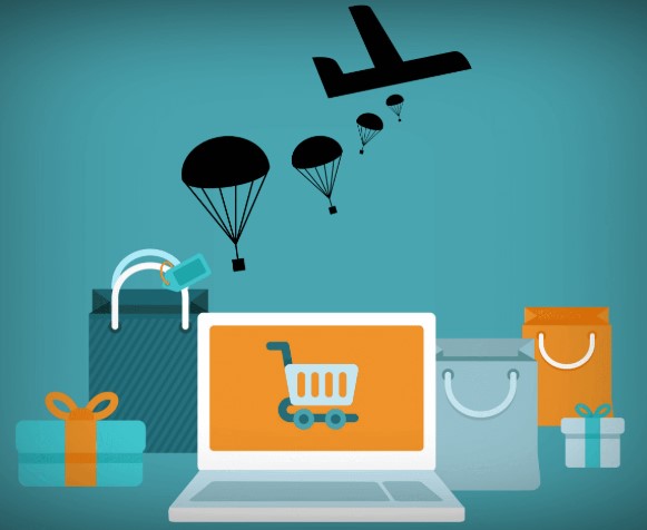 تصميم متجر دروبشيبينغ سلة 