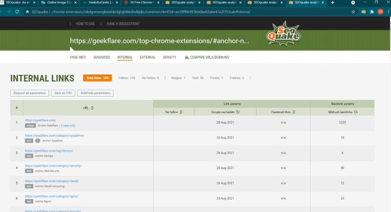 انواع السيو المختلفة