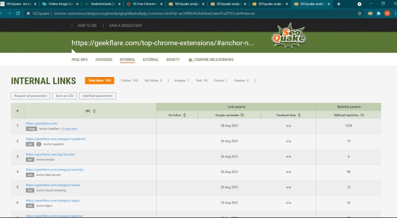 ادوات تحسين السيو