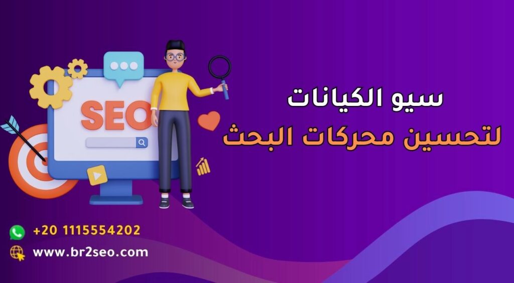 سيو الكيانات لتحسين محركات البحث