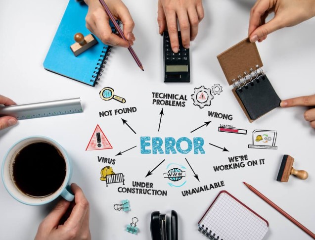 اصلاح اخطاء المواقع