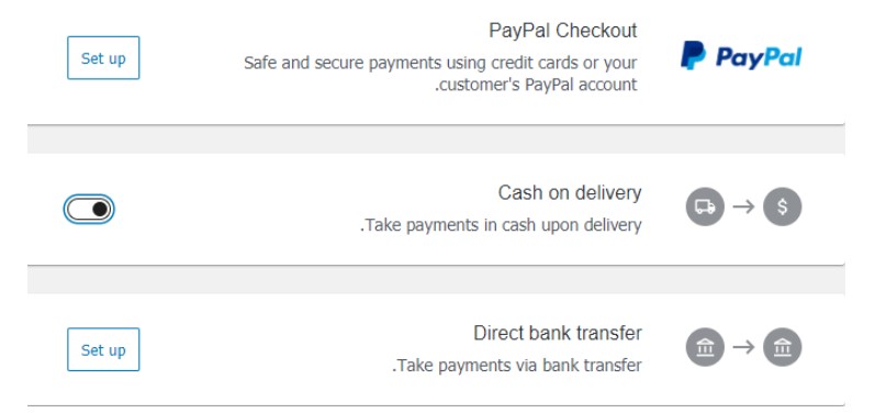 إنشاء متجر ووكومرس