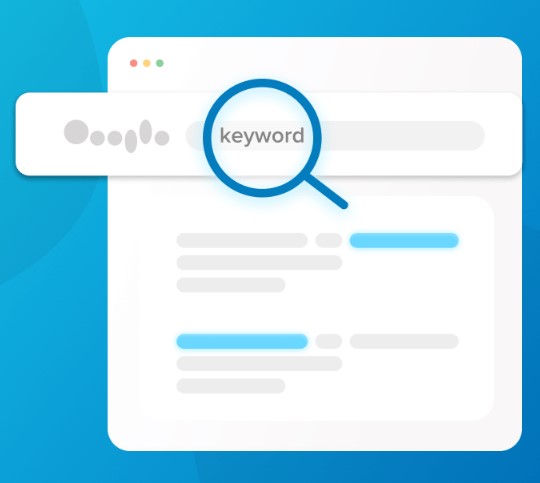 استخدام الكلمات المفتاحية