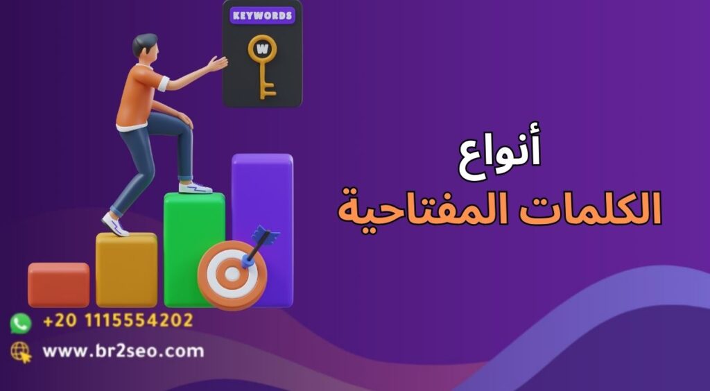أنواع الكلمات المفتاحية