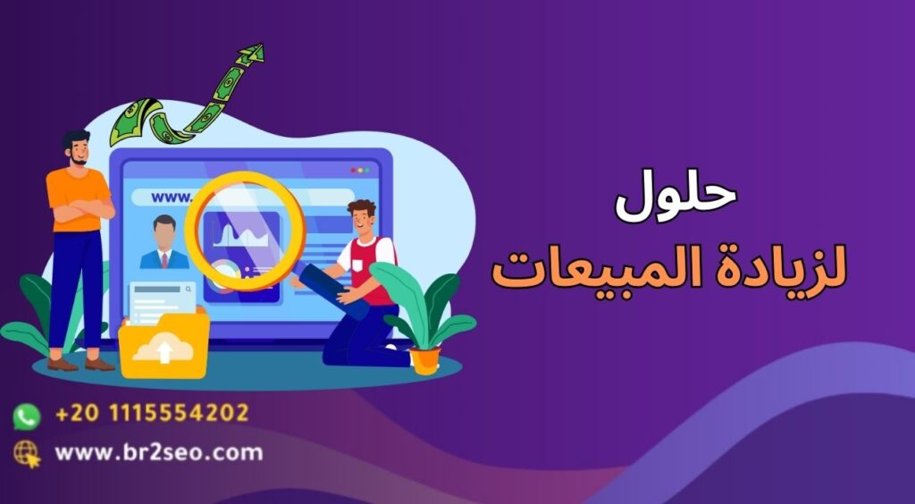 حلول لزيادة المبيعات