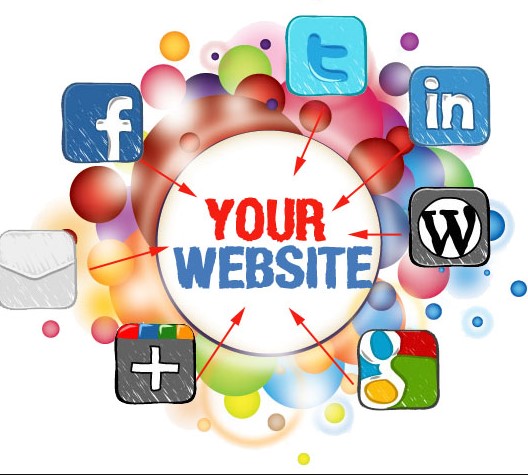 ربط موقعك بحساباتك علي مواقع التواصل