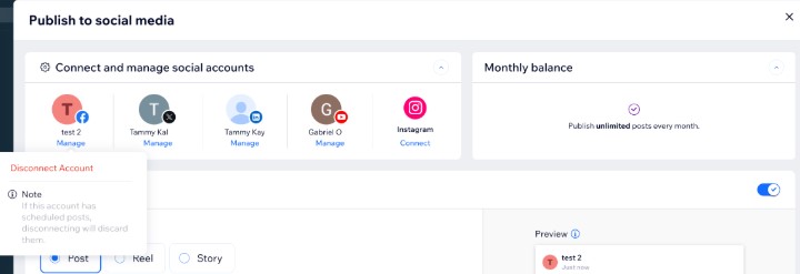 ربط موقعك بحساباتك علي مواقع التواصل